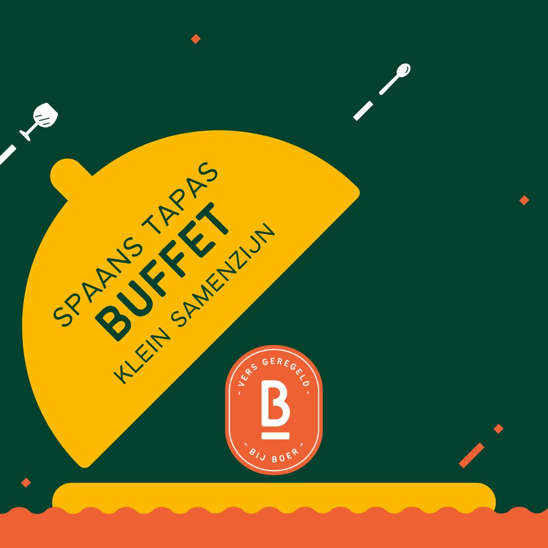 Spaans Tapas buffet Al vanaf 4 personen